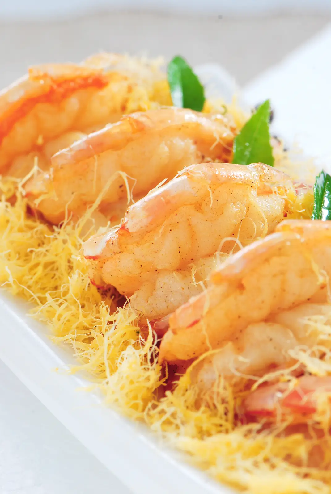 千丝奶油虾 Butter Prawn — 粗茶食馆菜单